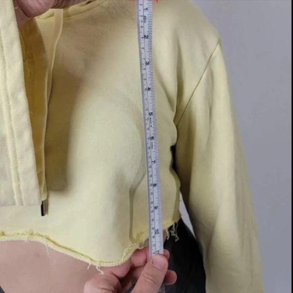 Forever 21 Cropped Bell Sleeve Sweatshirt - Picture 10 of 10